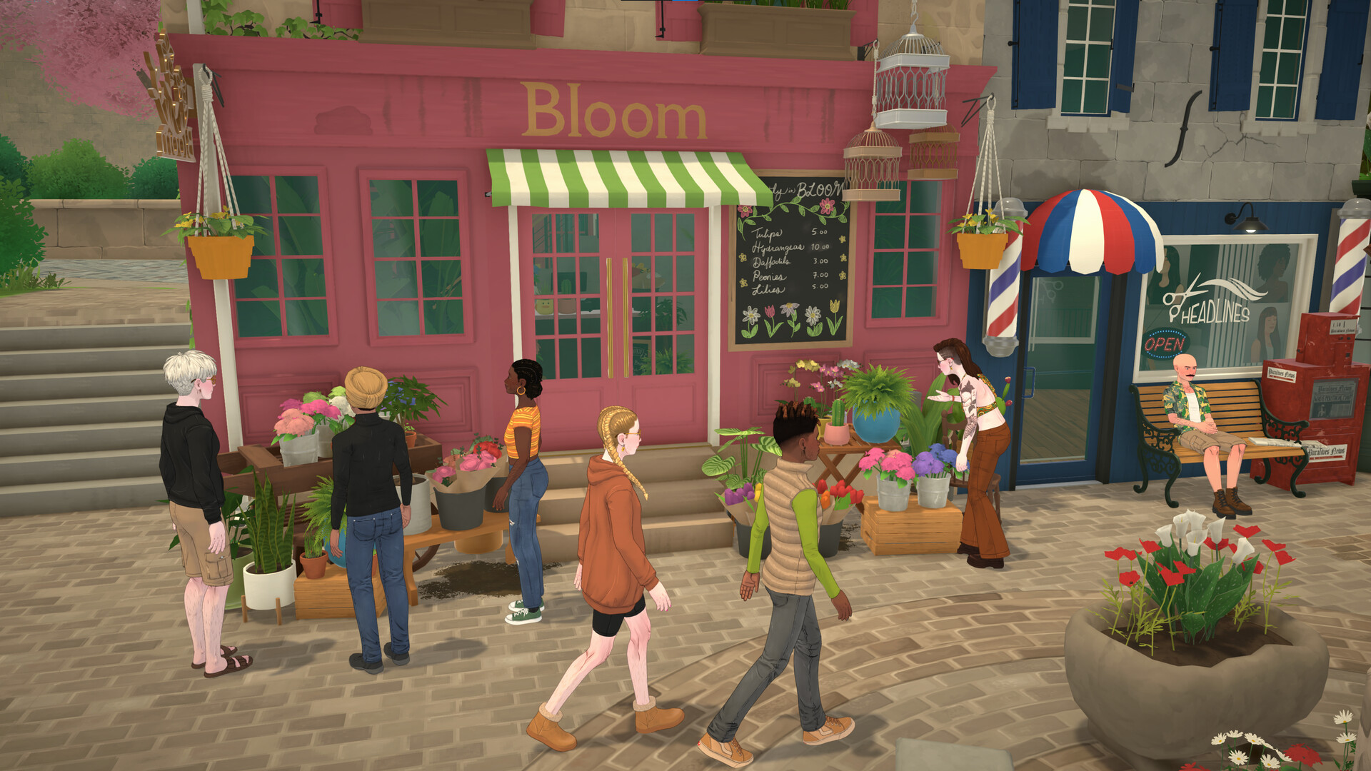 Paralives – Parafolk friendship moment